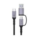 Cabo De Dados USB C Para Tipo C Thunderbolt 3 4K 60Hz PD 100W Carregador Rápido 2 Em 1 USB 3.0 Cabo De Dados USB C Para Tipo C Thunderbolt 3 4K 60Hz PD 100W Carregador Rápido 2 Em 1 USB 3.0
