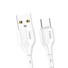 Cabo de dados usb tipo-c 1m branco kafei - kildcbc006