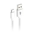Cabo de dados usb tipo c - 2 amperes-branco Cabo de dados usb tipo c - 2 amperes-branco