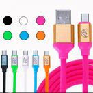 Cabo de Dados USB TIPO-C Emborrachado Colorido 1.2 Metros Kapbom KAP-311-TPC / AL-311 Cabo de Dados USB TIPO-C Emborrachado Colorido 1.2 Metros Kapbom KAP-311-TPC / AL-311