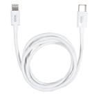 Cabo de dados usb tipo-c para lightning 2m candy 27w ce211 branco oex