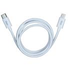 Cabo de dados usb tipo-c para usb tipo-c 2m candy 60w ce212 branco oex