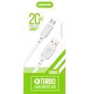 Cabo de Dados V8 1M QC 20W Kimaster CB603 Micro USB Cabo de Dados V8 1M QC 20W Kimaster CB603 Micro USB