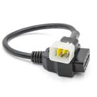 Cabo de diagnóstico OBD MaiKar para motocicleta Delphi de 6 pinos