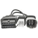 Cabo De Diagnóstico OBD2 Para Motocicletas Suzuki, Adaptador De Carro Com Conectores 4PIN+6PIN