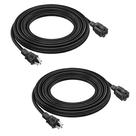 Cabo de extensão Belllights 15 pés 16 AWG 3 pinos NEMA 5-15P/R