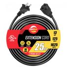 Cabo de extensão Caredear Heavy Duty 2 pinos 25 pés ao ar livre