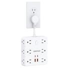 Cabo de extensão curto Power Strip HOPOW 10 cm 12 AC 4 USB
