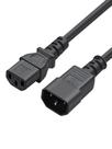 Cabo de extensão de alimentação CableCreation C14 a C13 PDU de 3 m, pacote com 2