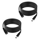 Cabo de extensão de alimentação IMIYORE 16,4 pés 12V DC 5,5 mm x 2,5 mm 18AWG