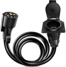Cabo de extensão de soquete Trailer Plug Nilight 50050R 1m