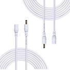 Cabo de extensão do adaptador de alimentação DC Liwinting 3m 1,35 mm x 3,5 mm