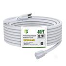 Cabo de extensão EP 12/3 SJTW 15A 125V 40 pés com plugue de 3 pinos Cabo de extensão EP 12/3 SJTW 15A 125V 40 pés com plugue de 3 pinos