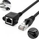 Cabo De Extensão Extensor 30 Metros Rj45 Macho X Fêmea 50cm
