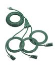 Cabo de extensão externo DEWENWILS 1 a 3 Splitter 40 pés