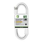 Cabo de extensão externo EP 6 pés 12/3 SJTW 15A 125V branco