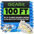 Cabo de extensão GearIt Outdoor 10 AWG 3 pinos 30m azul