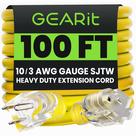 Cabo de extensão GearIt Outdoor 10 AWG 30m, plugue de 3 pinos Cabo de extensão GearIt Outdoor 10 AWG 30m, plugue de 3 pinos