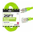 Cabo de extensão Iron Forge Cable à prova de intempéries 25 pés 12/3 SJTW