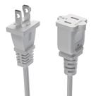 Cabo de extensão LBSC 3m 2 pinos 10A 125V Nema 1-15P a 1-15R Cabo de extensão LBSC 3m 2 pinos 10A 125V Nema 1-15P a 1-15R