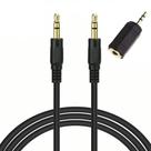 Cabo de Extensão P2 Trs 3.5mm Estéreo Adaptador P1 Tr 2.5mm