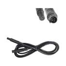 Cabo De Extensão Para Câmera DVR Automotiva 2M, Conector De 4 E 5 Pinos Macho Para Fêmea, Cabo Para Cabo De Extensão Para Câmera DVR Automotiva 2M, Conector De 4 E 5 Pinos Macho Para Fêmea, Cabo Para