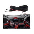 Cabo De Extensão Para Câmera DVR Automotiva De 6m, Preto, 25mm, 4 Pinos, Adaptador De Plástico E Cabo De Extensão Para Câmera DVR Automotiva De 6m, Preto, 25mm, 4 Pinos, Adaptador De Plástico E
