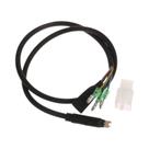 Cabo De Extensão Para Motor De Bicicleta Elétrica M6 M10 9 Pinos, Fêmea Para Macho, Acessórios Para Cabo De Extensão Para Motor De Bicicleta Elétrica M6 M10 9 Pinos, Fêmea Para Macho, Acessórios Para
