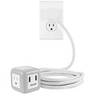 Cabo de extensão Philips Cube SPS3102WB/37 3 tomadas 2 USB 3m