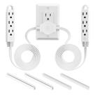 Cabo de extensão Power Strip K KASONIC 3 Prong 12 pés Twin