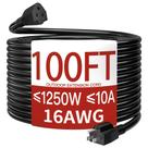 Cabo de extensão Skrizcable 16/3 30m à prova d'água 10A 1250W 125V