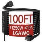 Cabo de extensão Skrizcable 16/3 30m à prova d'água 10A 1250W ETL