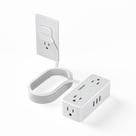 Cabo de extensão TESSAN Ultra Thin Flat Plug de 15 pés com protetor contra sobretensão