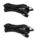 Cabo de extensão Tetra-Teknica MotoBasics SAE-12 12V 12 pés 16G