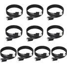 Cabo de extensão USB, pacote com 10 unidades, macho para fêmea, 1,5 m USB-A 2.0