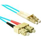 Cabo de fibra óptica ENET SC-LC OM4 50/125 Multimodo 2m