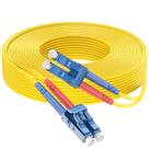 Cabo de Fibra Óptica Patch Ohmvolta LC a LC 200m OS2