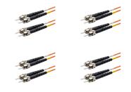 Cabo de Fibra Óptica SpeedyFiberTX Patch 4 Unidades 7m OM1 Duplex ST