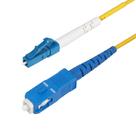 Cabo de fibra óptica StarTech.com LC para SC 3m OS2 de modo único