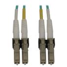 Cabo de fibra Tripp Lite comutável 400G Duplex Multimodo OM3