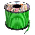 Cabo de fio elétrico 10AWG 25FT/7.7M Silicone verde 600V