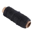Cabo de fio encerado Hilitand 1mm 50m para costurar couro - preto
