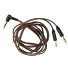 Cabo de fone de ouvido ASHATA de 3,5 mm para cabo macho com conector duplo de 3,5 mm