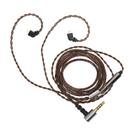 Cabo de fone de ouvido Dofirs 2 pinos de 0,78 mm com microfone para KZ AS10 AS06 ZST ZS3 ZS4 ZS5 S6 CA