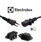 Cabo de Força 1,5mt e Conector Para Panelas Elétricas de Arroz e Pressão Electrolux