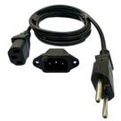 Cabo de Força + Conector Soquete para Panelas Elétricas da Fun Kitchen