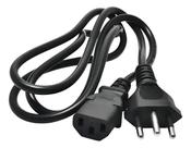 Cabo De Força Energia Atx Tripolar Alimentação Padrão Monitor Pc Computador Impressora