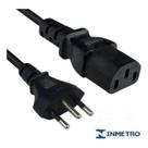 Cabo de força energia PC - tripolar - para computador ou monitor