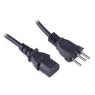 Cabo de Força Fonte PC Monitor 2P+T Preto 1,5 Metros