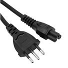 Cabo de Força para Notebook 1,2M Preto Megatron - Plugue C5